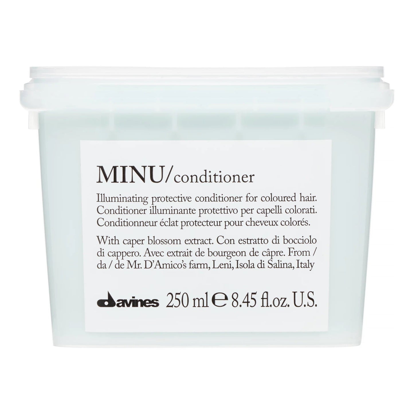 Davines Minu Conditioner 250 ml - Illuminating Care for Coloured Hair