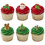 Formes de sucre Holly Jolly Deco-On 126ct