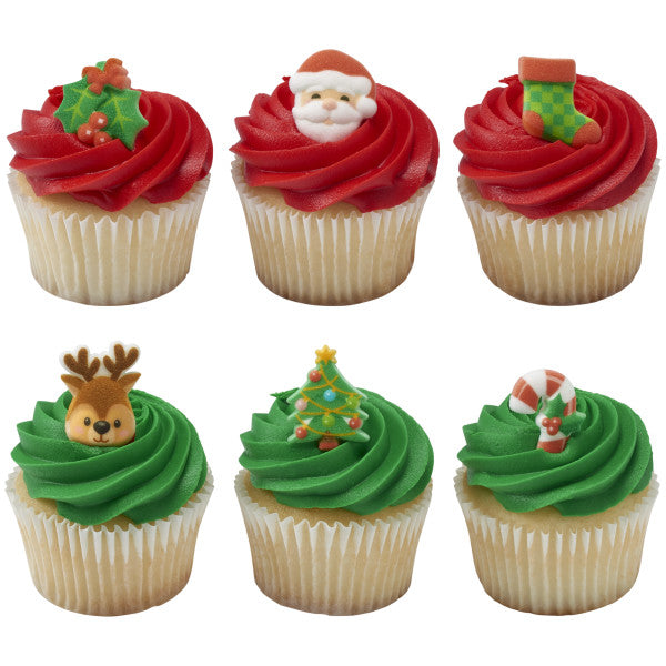 Formes de sucre Holly Jolly Deco-On 126ct