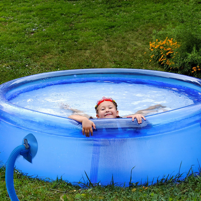 Adjustable Intex Pool Hose Holder - Durable Anti-Slip Mount, Summer Accessory - Korvel