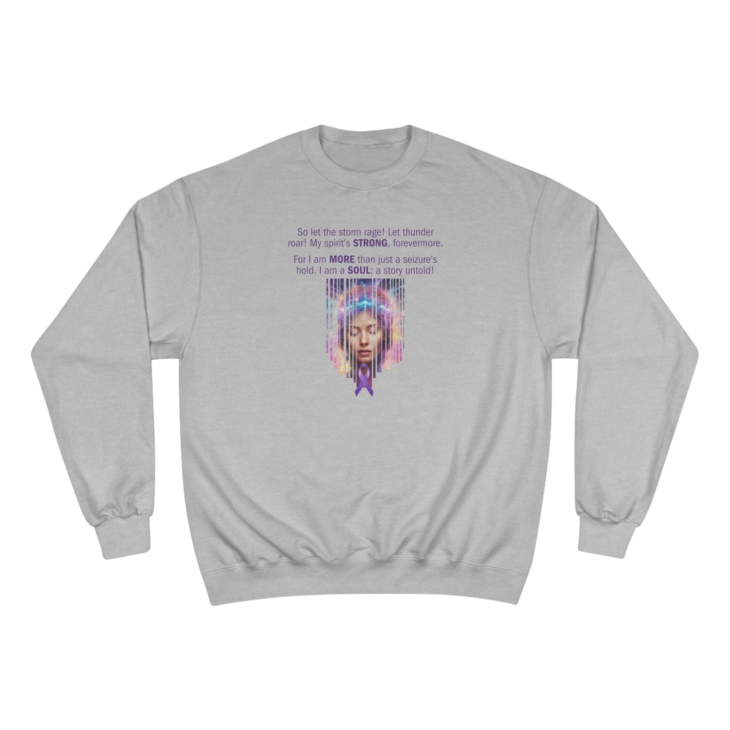 Champion Eco-Friendly Crewneck Sweatshirt - A Story of Strength - Korvel