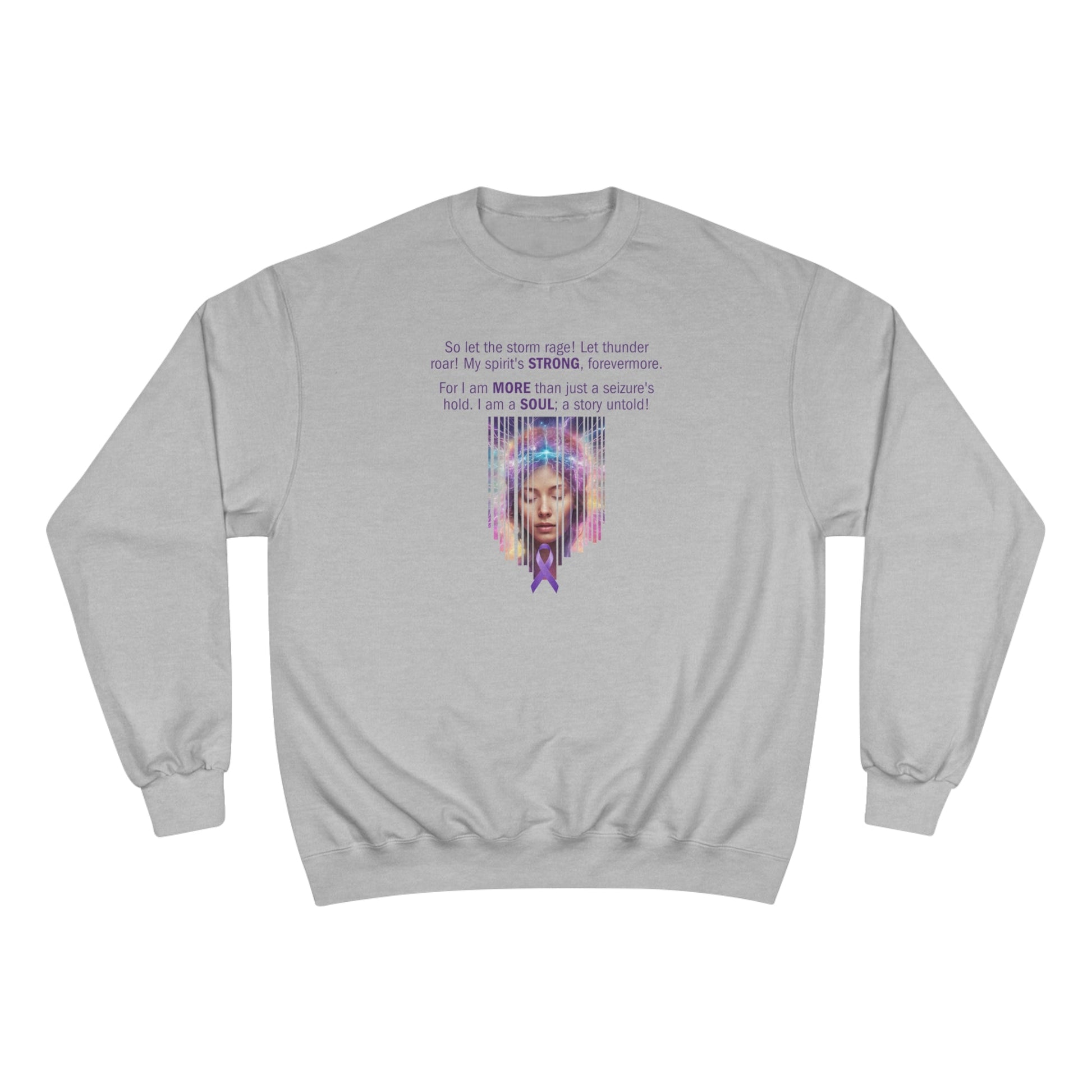 Champion Eco-Friendly Crewneck Sweatshirt - A Story of Strength - Korvel