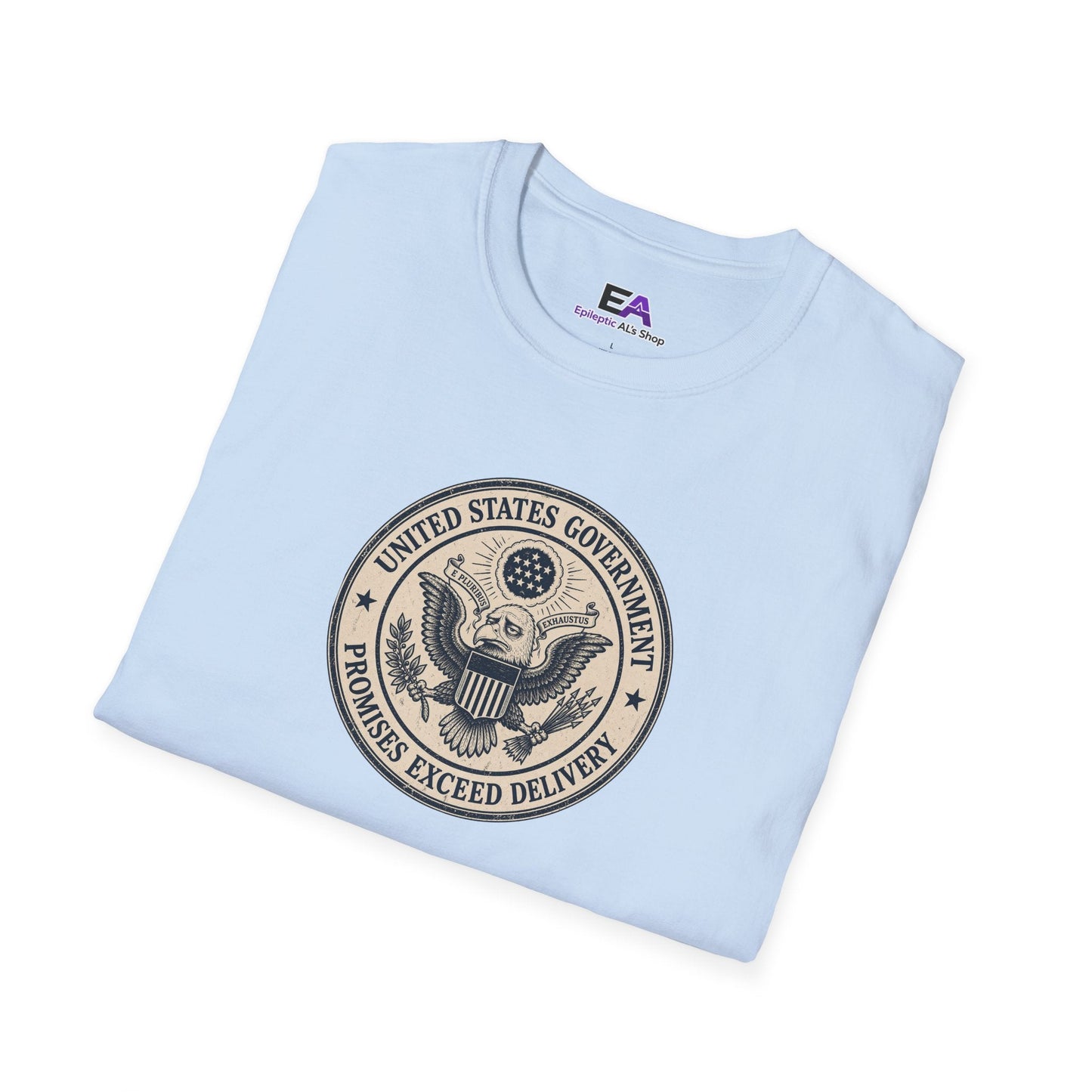 T-shirt avec le sceau du gouvernement des États-Unis - T-shirt en coton premium