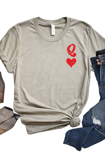 Queen of Hearts Unisex T-Shirt