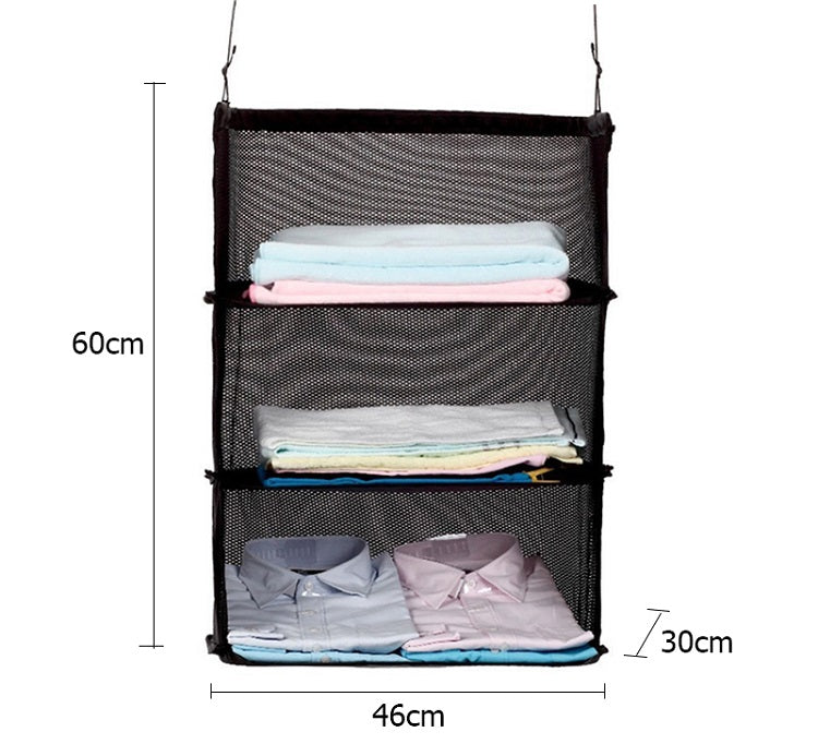 Bolsa de Almacenamiento Portátil de Viaje de 3 Capas