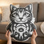 Almohada de Ilusión de Gato / Perro — Elige un Lado