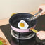 12-Piece Wine Red Non-Stick Stainless Steel Soup Pot Set