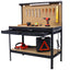 Premium Steel Workbench with Drawer and Peg Board