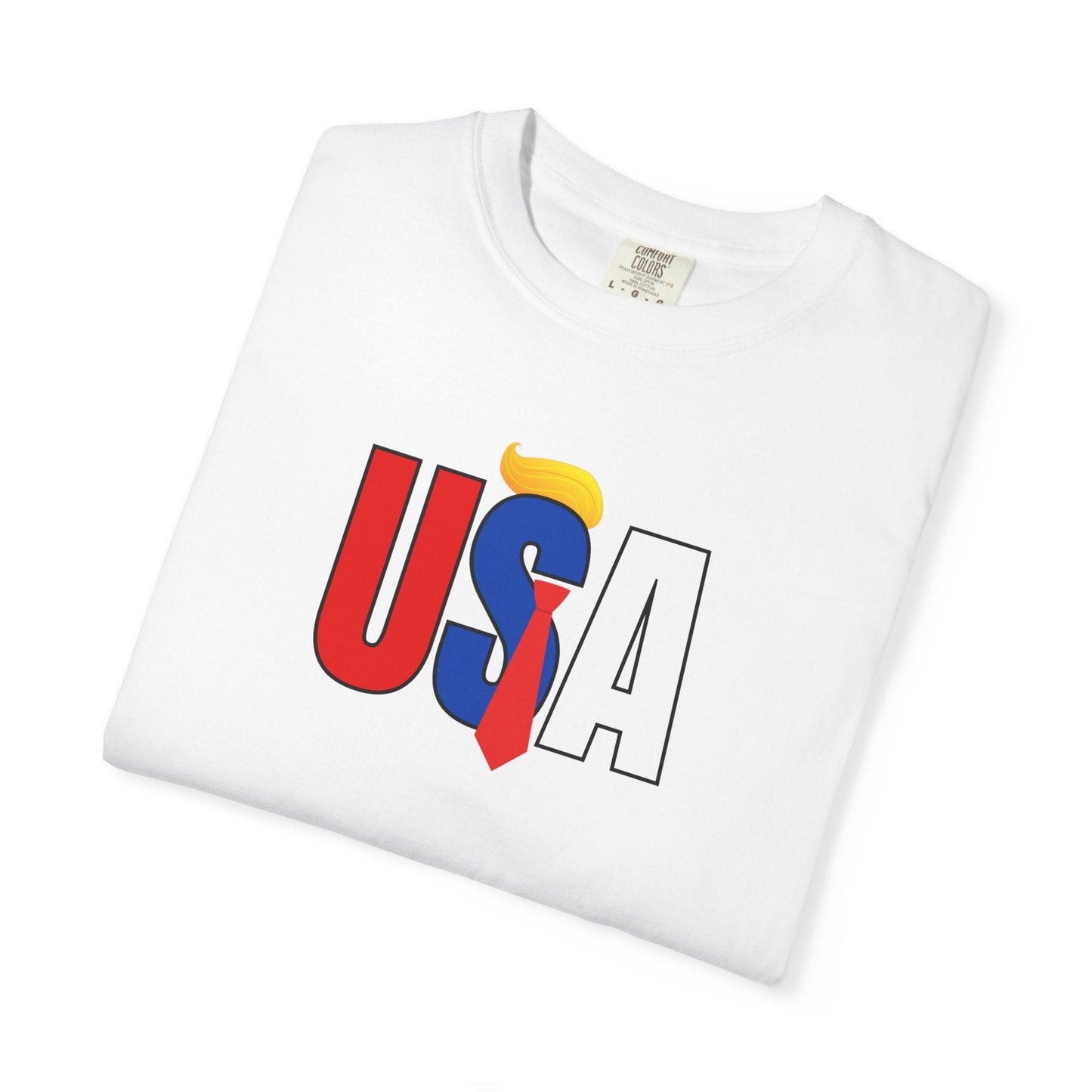 Camiseta Unisex Gráfica Colorida de EE. UU.