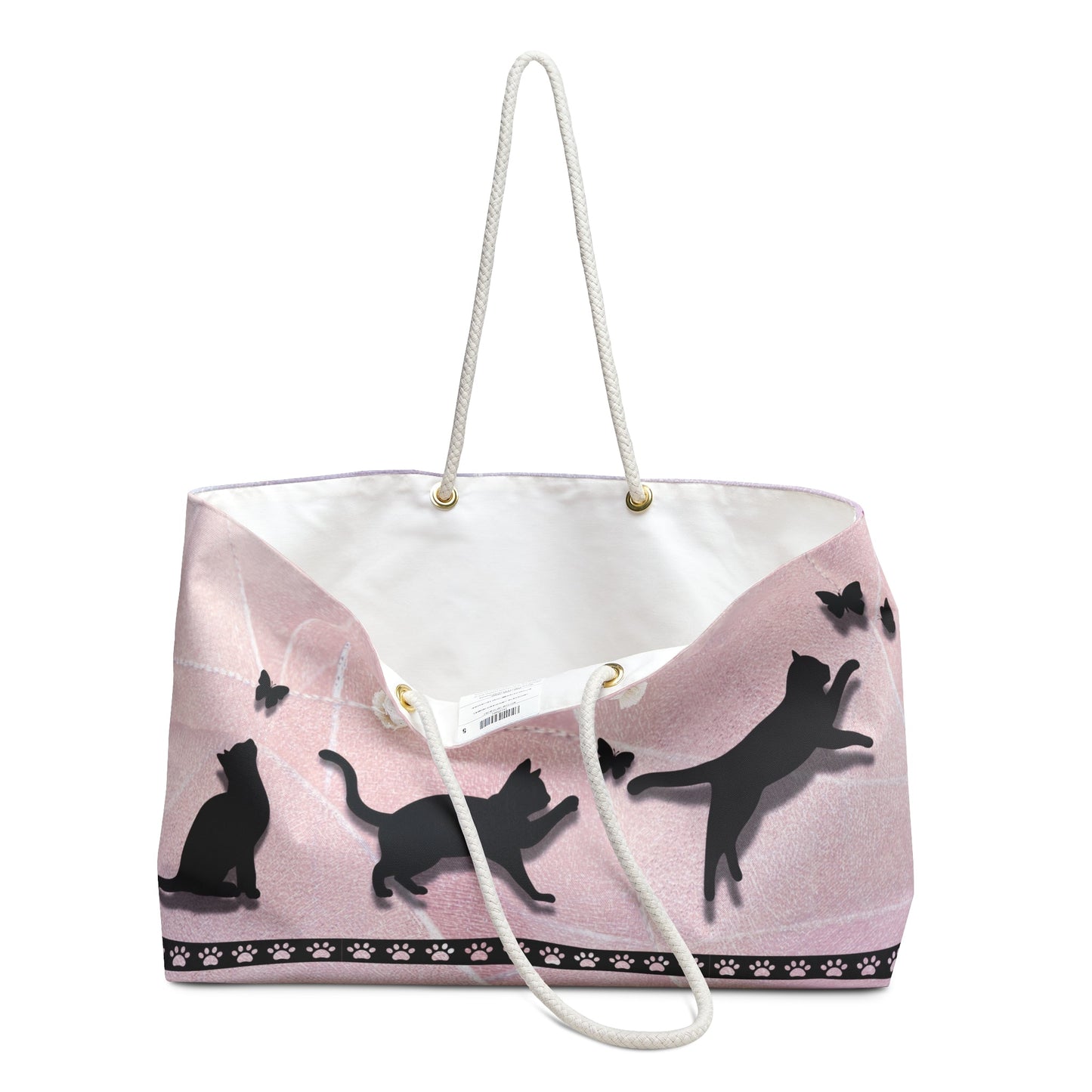 Kittens and Butterflies Weekender Bag