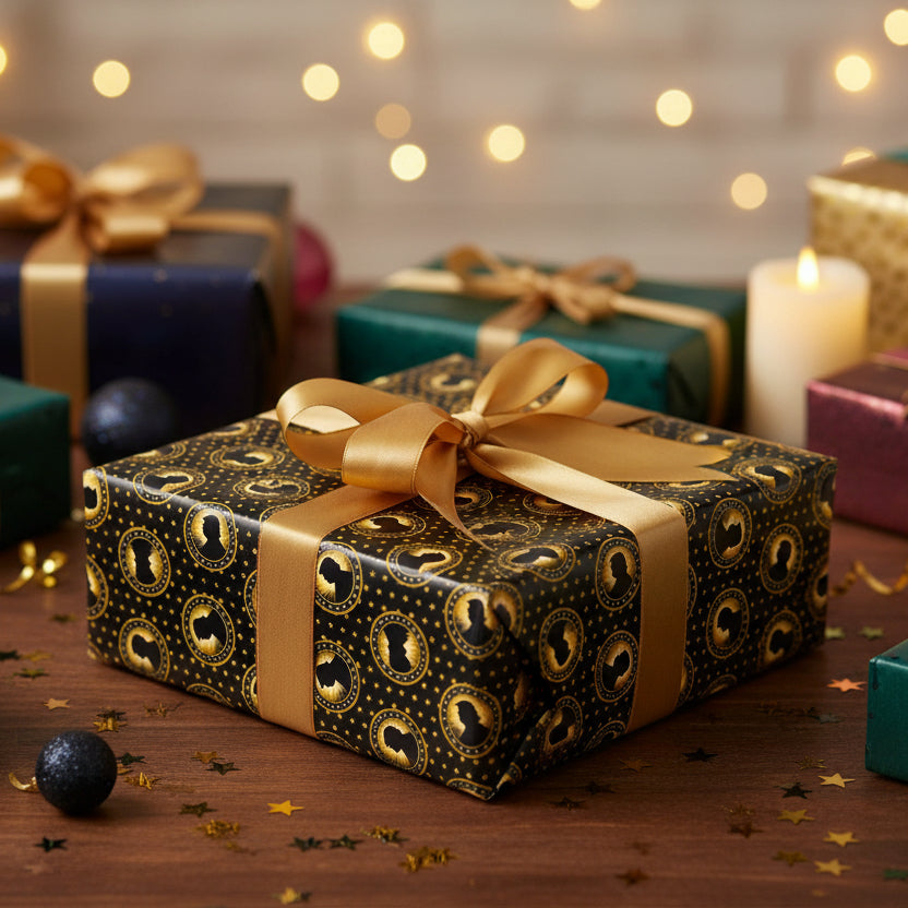 Papel de regalo con patrón del sello presidencial - Para cualquier ocasión