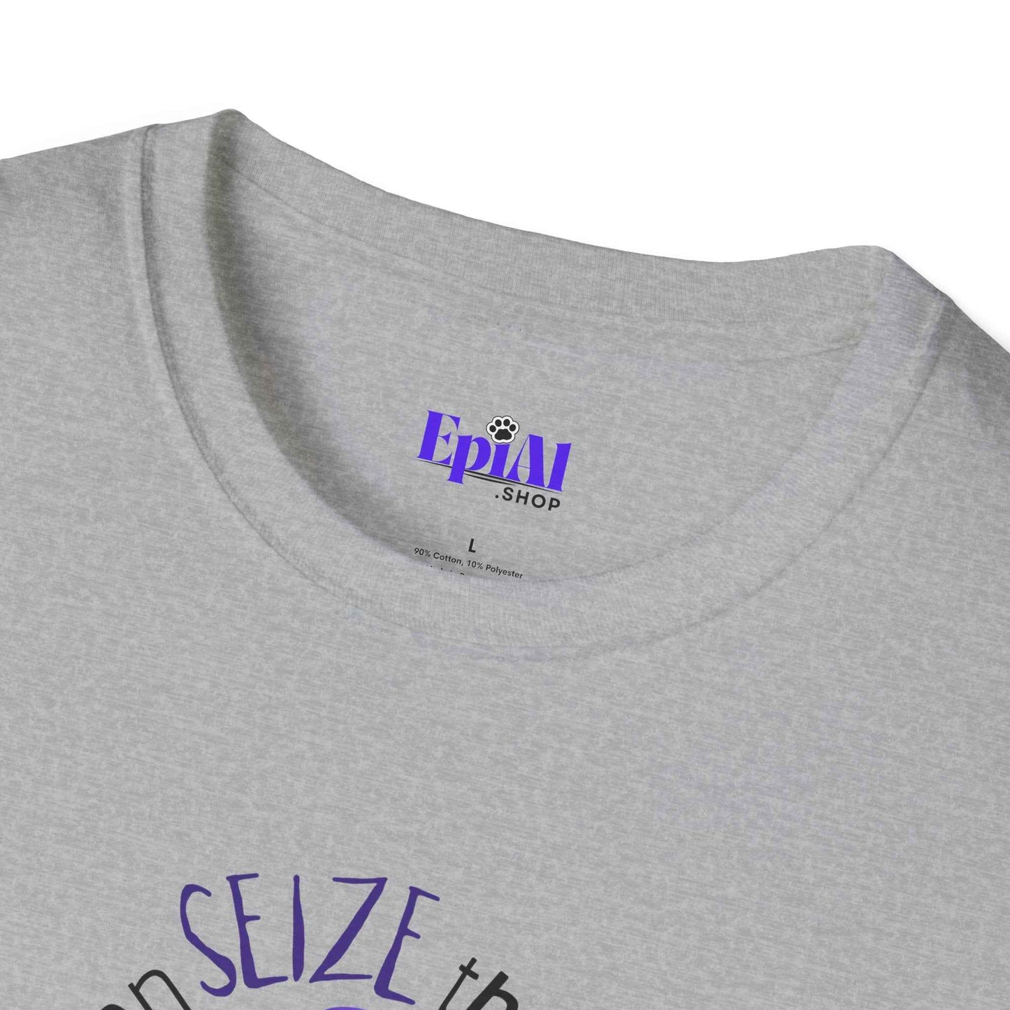 Epilepsy Awareness Pin Button - Seize the Day