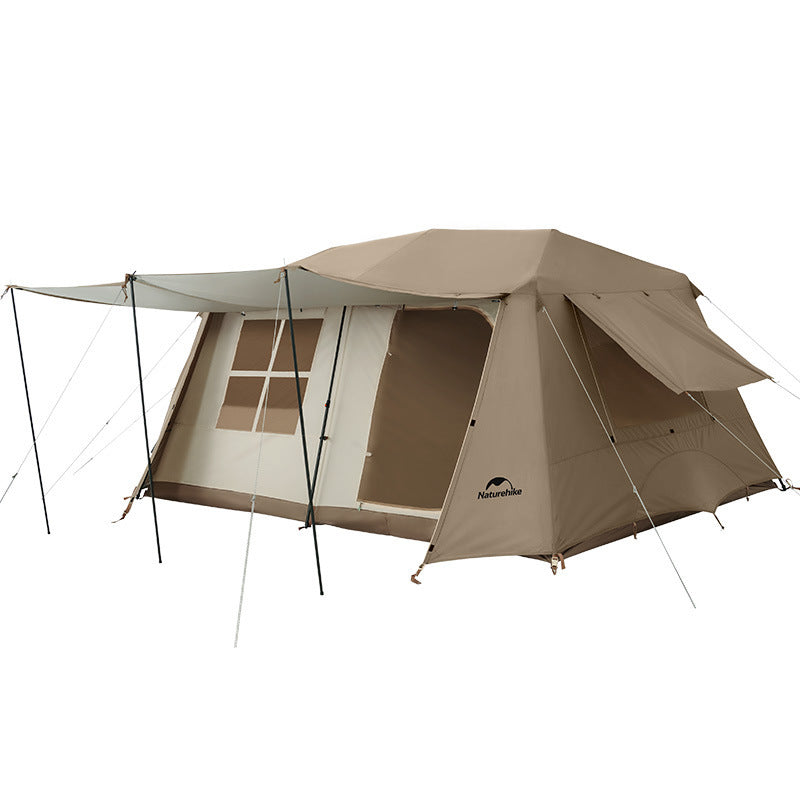 Camping Outside Two Rooms One Hall Ridge Automatic Tent Waterproof - Korvel