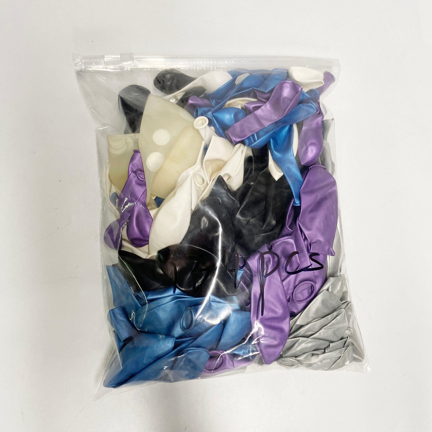 Kit de guirlande de ballons bleu, argent et violet de 134 pièces pour les célébrations