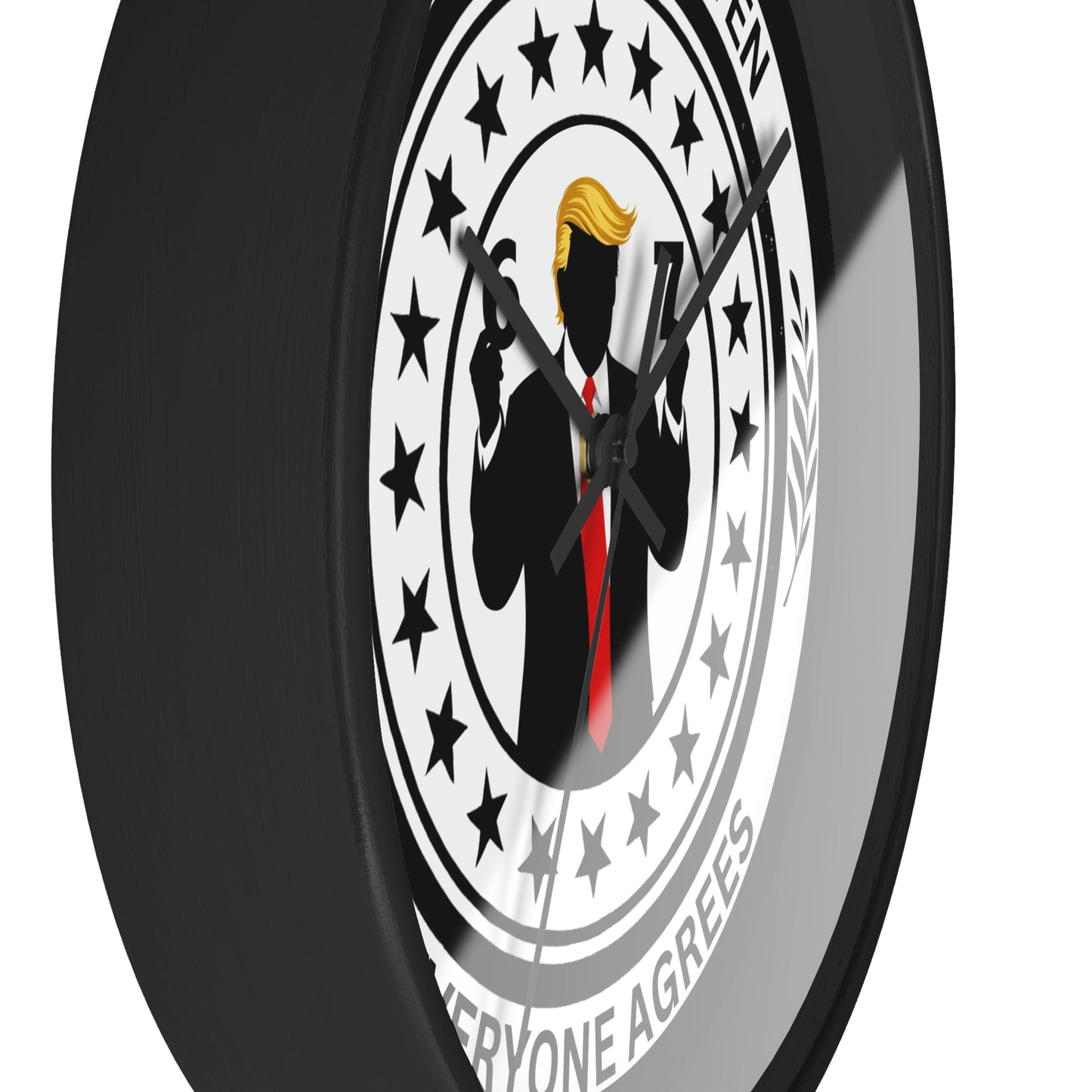 Certified Six-Seven Wall Clock - Political Parody Decor