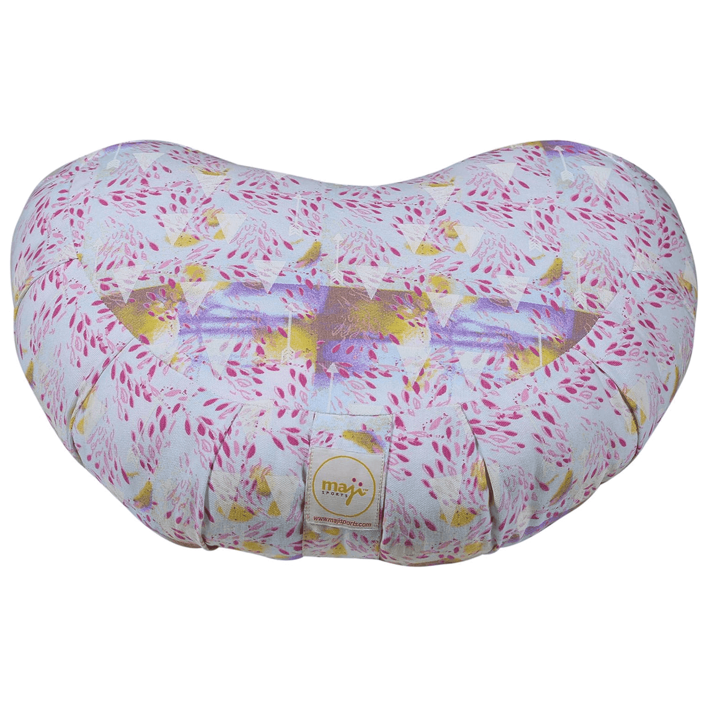 Halfmoon Zafu Meditation Cushion for Ultimate Comfort - Korvel