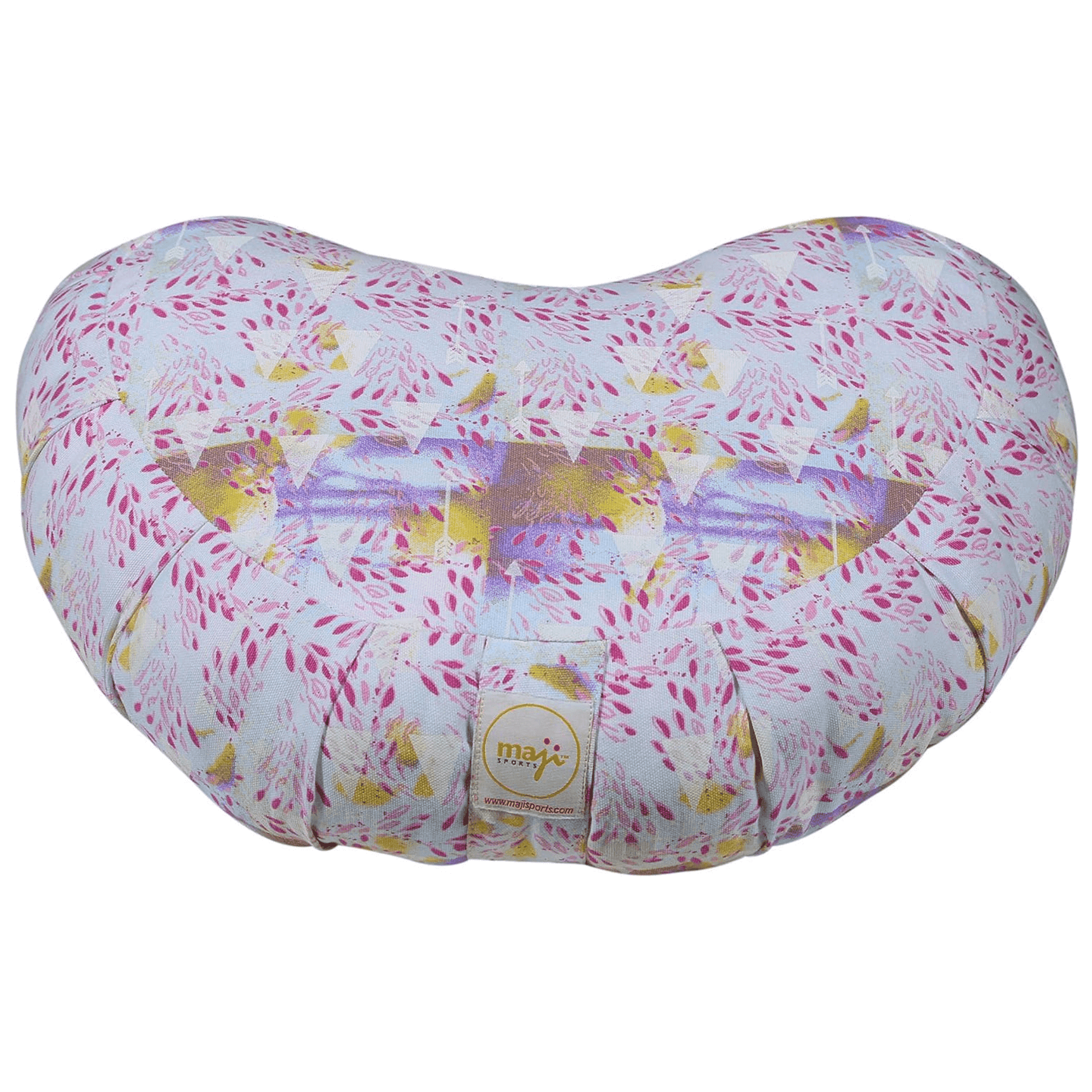 Halfmoon Zafu Meditation Cushion for Ultimate Comfort - Korvel