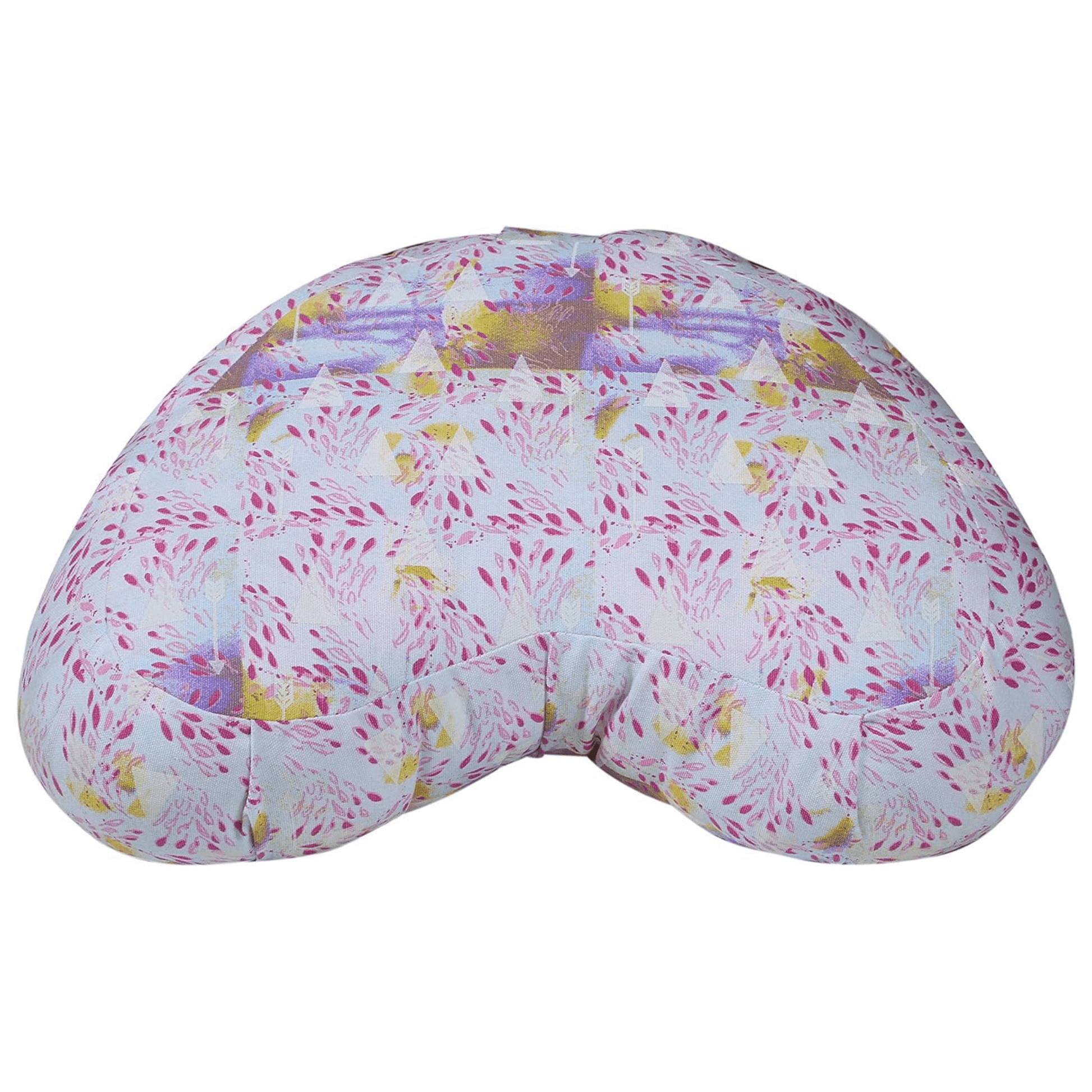 Halfmoon Zafu Meditation Cushion for Ultimate Comfort - Korvel
