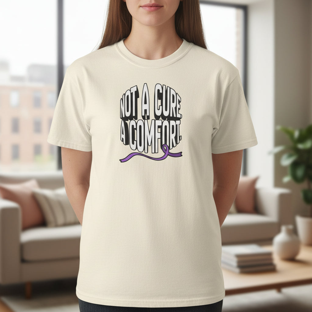 Pas un remède, un vêtement de confort - T-shirt teint en pièce