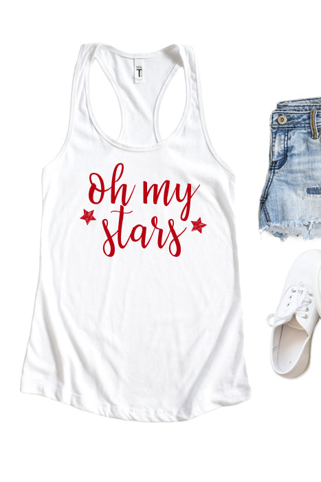 Oh My Stars Red Tank-1352 - Korvel