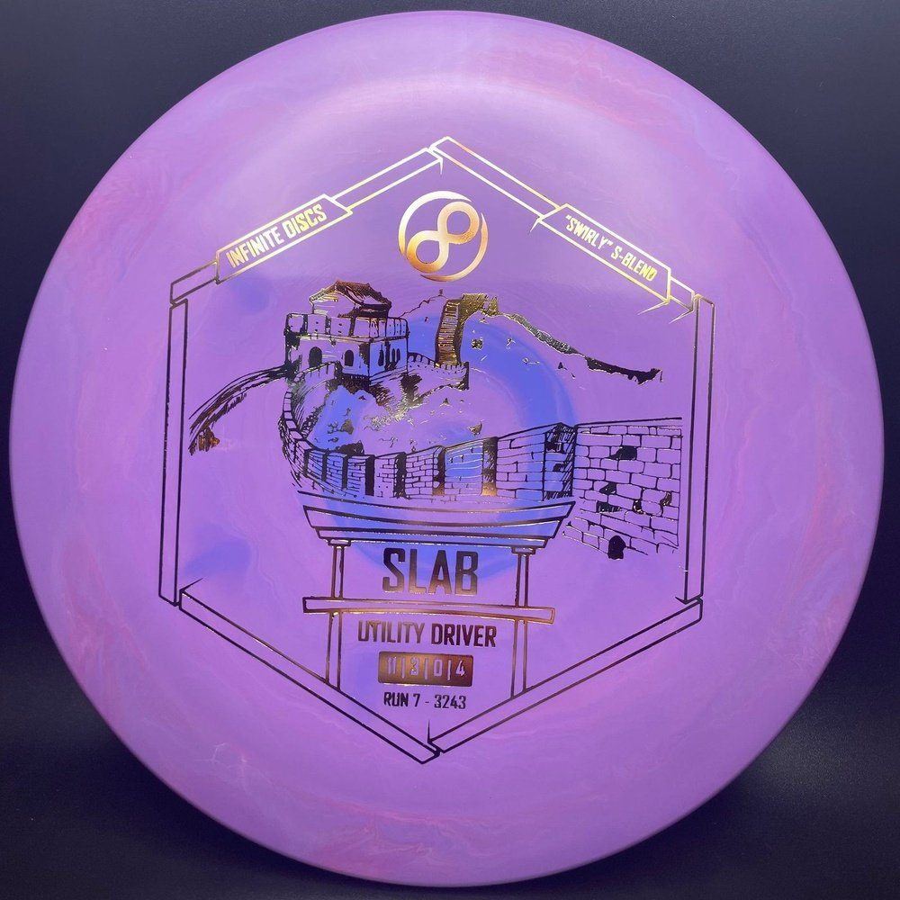 Swirly S-Blend Slab Disc Golf Driver