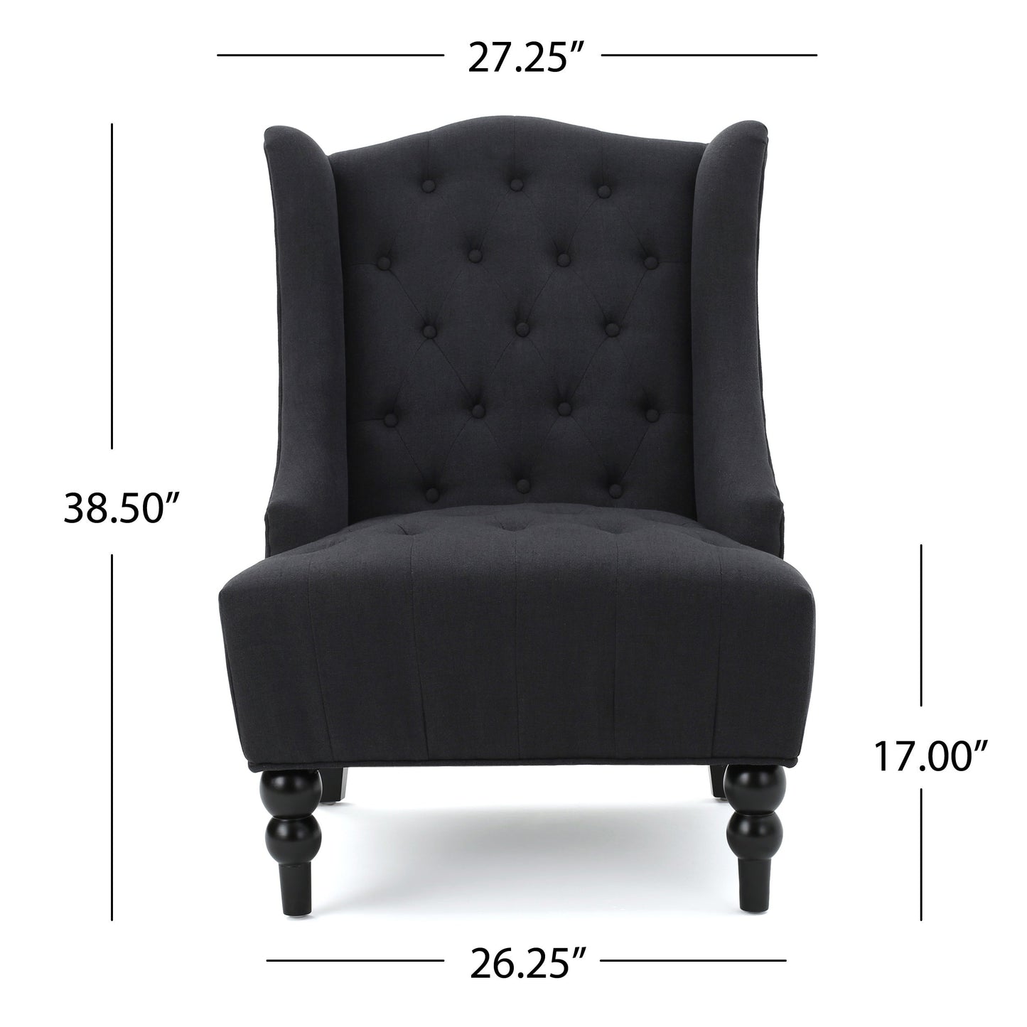 TODDMAN HI-BACK CLUB CHAIR - Korvel