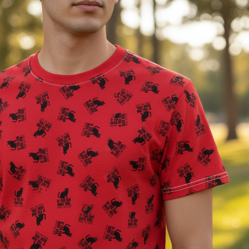 Si puedes leer esto, estás demasiado cerca – Camiseta unisex roja