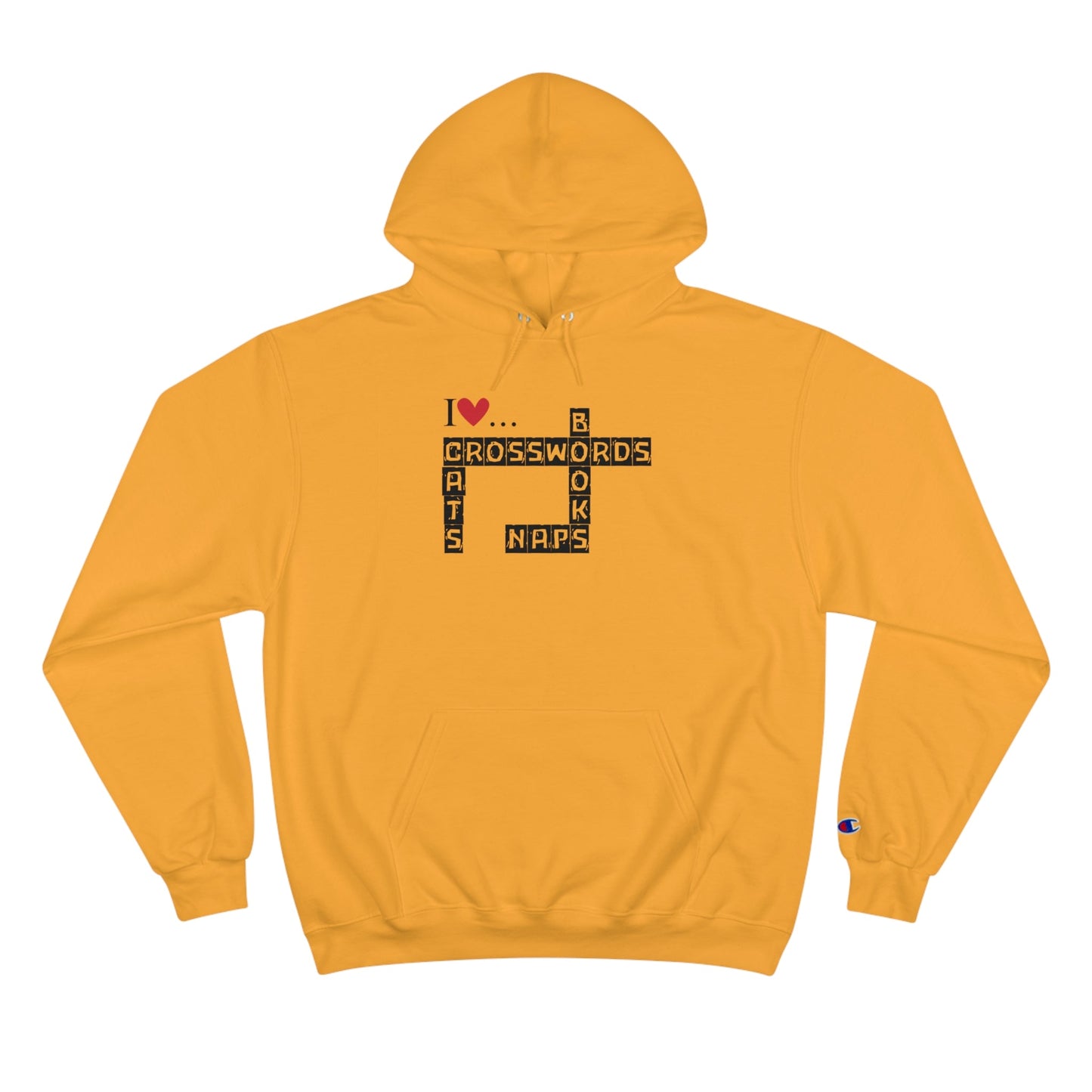 Cozy Crosswords & Cats Hoodie for Cat Lovers - Korvel