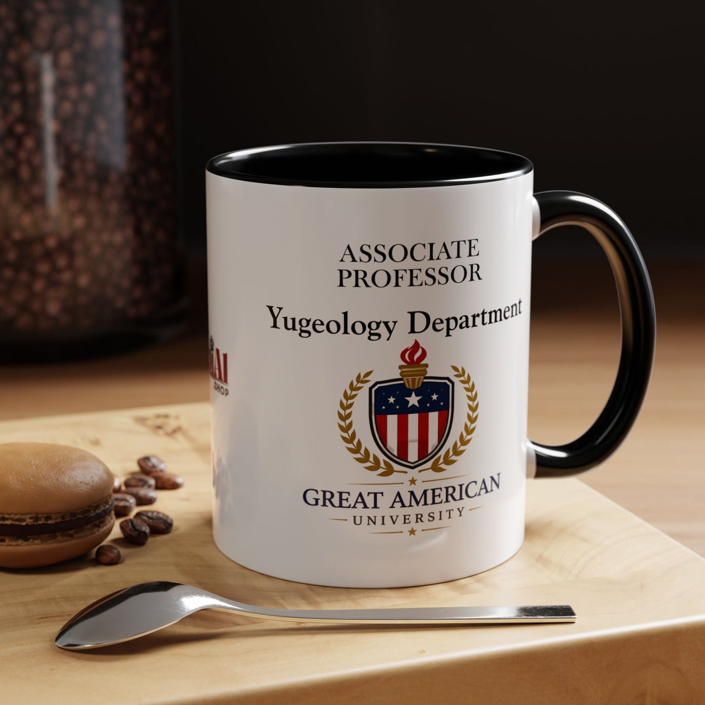 Taza de Café del Departamento de Yugeología - Parodia Política