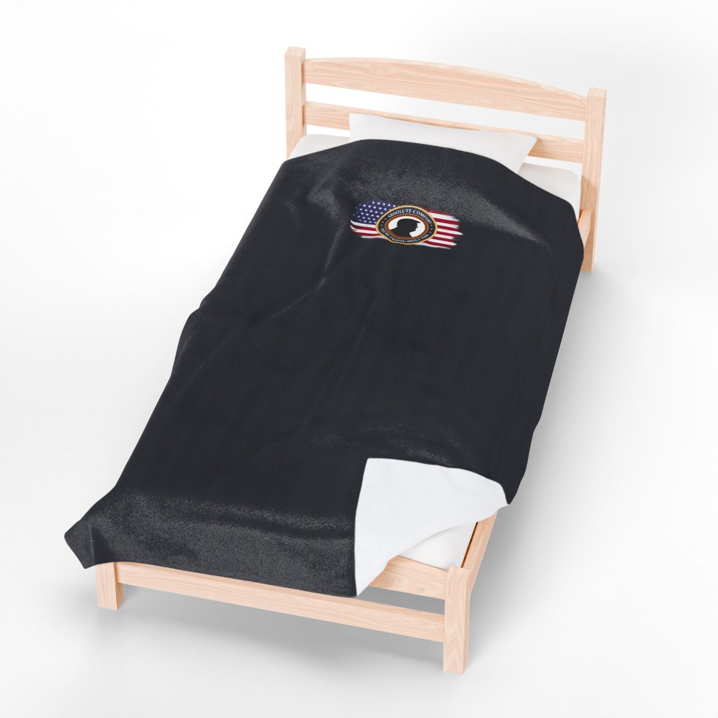 Absolute Comfort Political Parody Throw Blanket