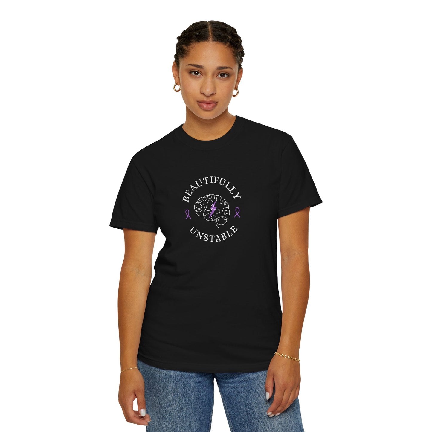 Beautifully Unstable Unisex T-Shirt – Epilepsy Awareness