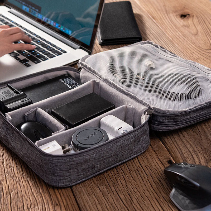 Premium Waterproof Electronics Organizer Travel Bag