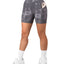 Shorts de sport croisés pour femmes avec ceinture et poches