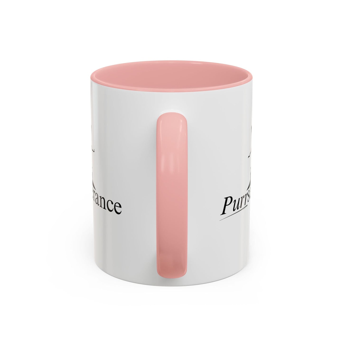 Purrseverance Accent Coffee Mug - Stylish & Functional