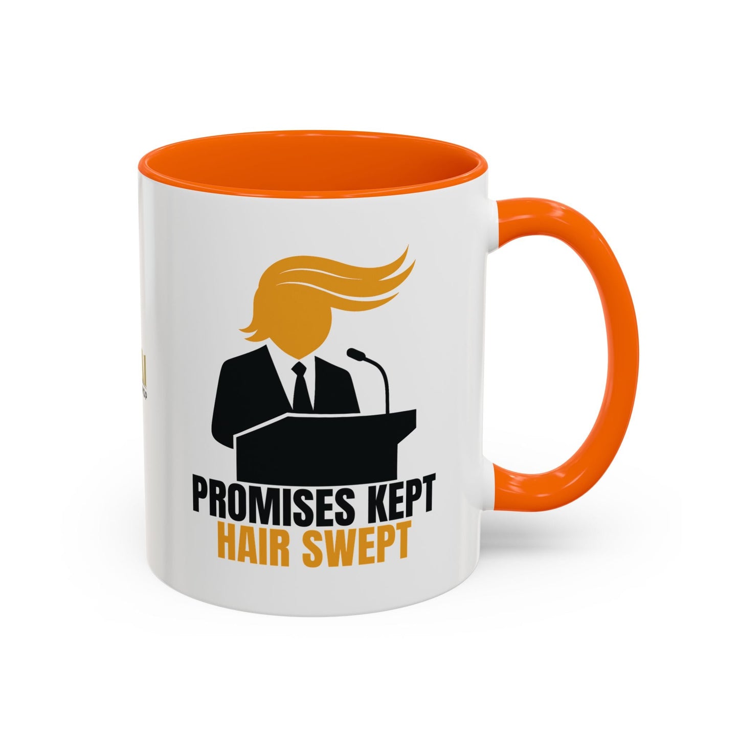 Promises Kept, Hair Swept Two-Tone Coffee Mug