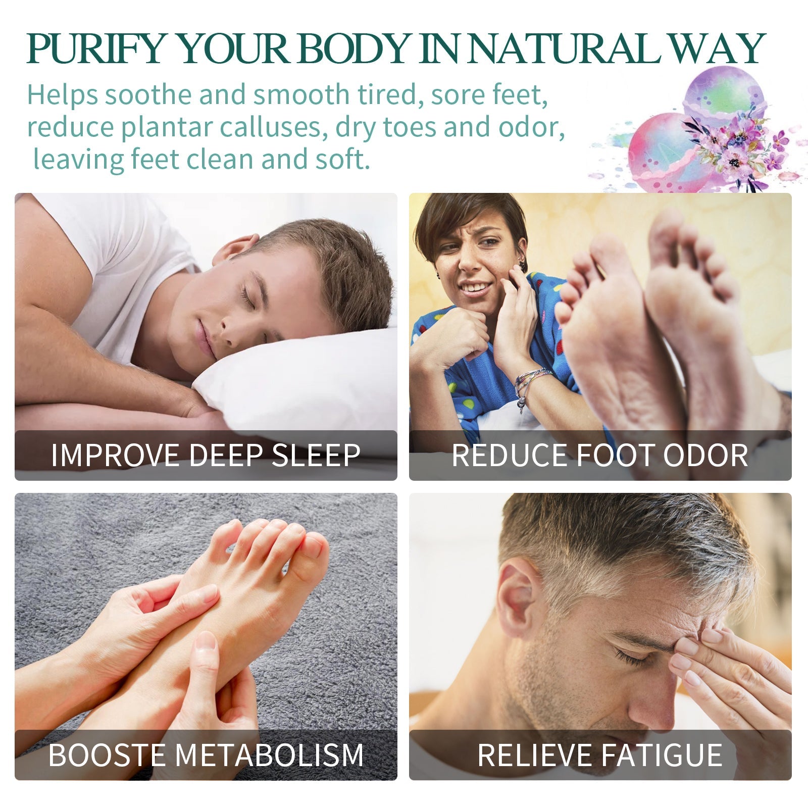 Foot Bath Ball Ginger Foot Bath Ball For Cold Dispelling Dampness Dispelling Odors For Sleep Foot Bath Ball - Korvel