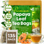 Premium Papaya Leaf Tea Bags - Natural, Vegan, Caffeine-Free