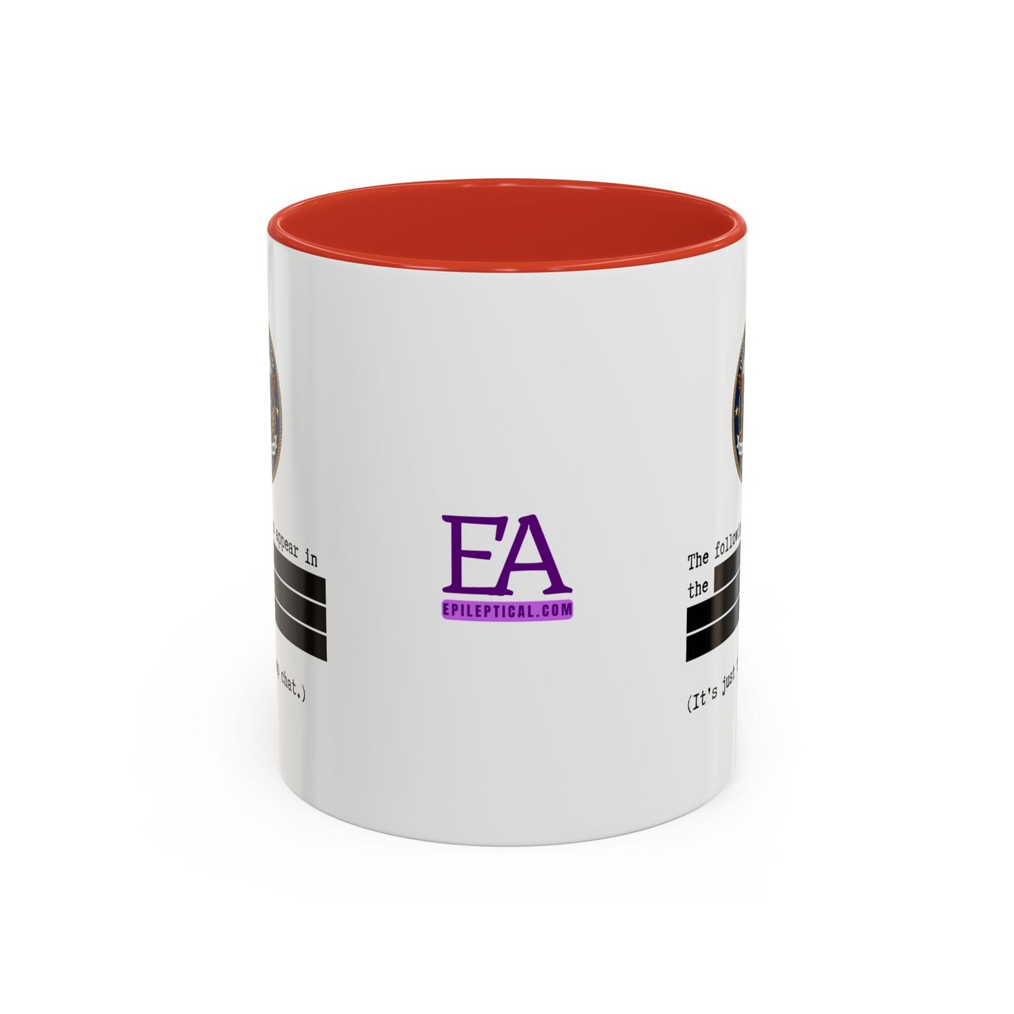 Unsealed Documents Coffee Mug – Political Satire Design
