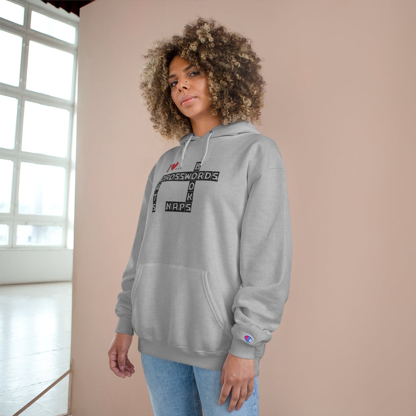 Cozy Crosswords & Cats Hoodie for Cat Lovers - Korvel