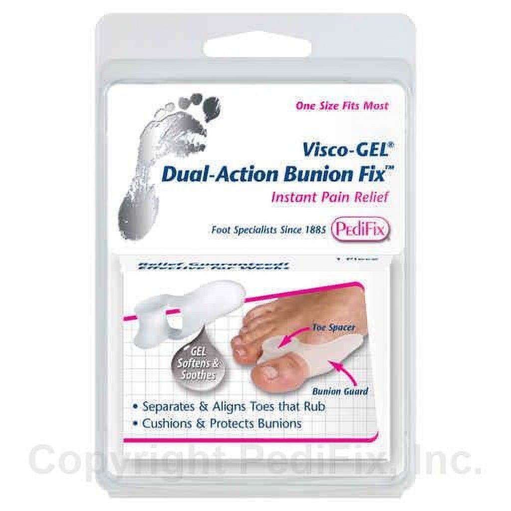 Visco-GEL Dual Action Bunion Fix & Toe Separator Combo
