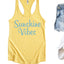 Sunshine Vibes Tank - Stylish Racerback Top
