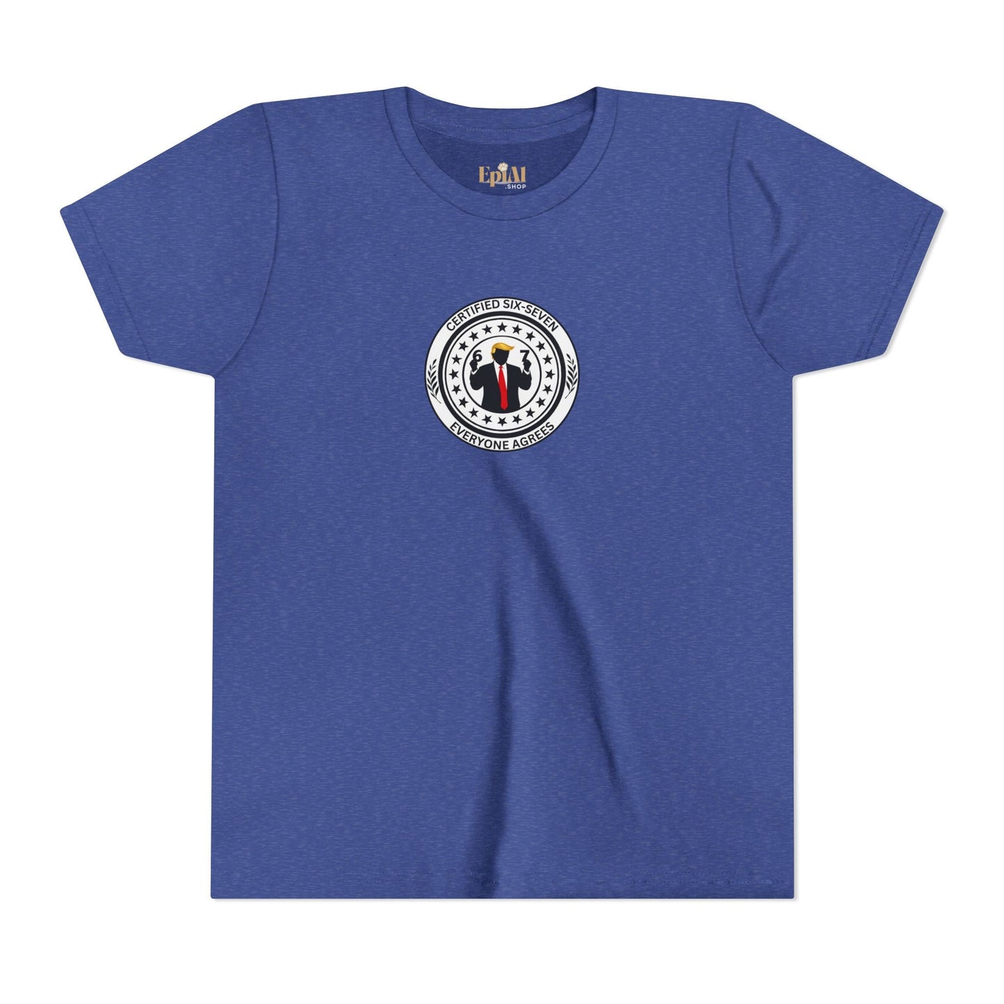 Camiseta Infantil Certificada Six-Seven