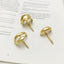 Japanese and Korean headdress accessories hairpins fashionable and simple small fresh ponytail hairpins for girls metal high-grade hair hooks and hair buckles - Korvel