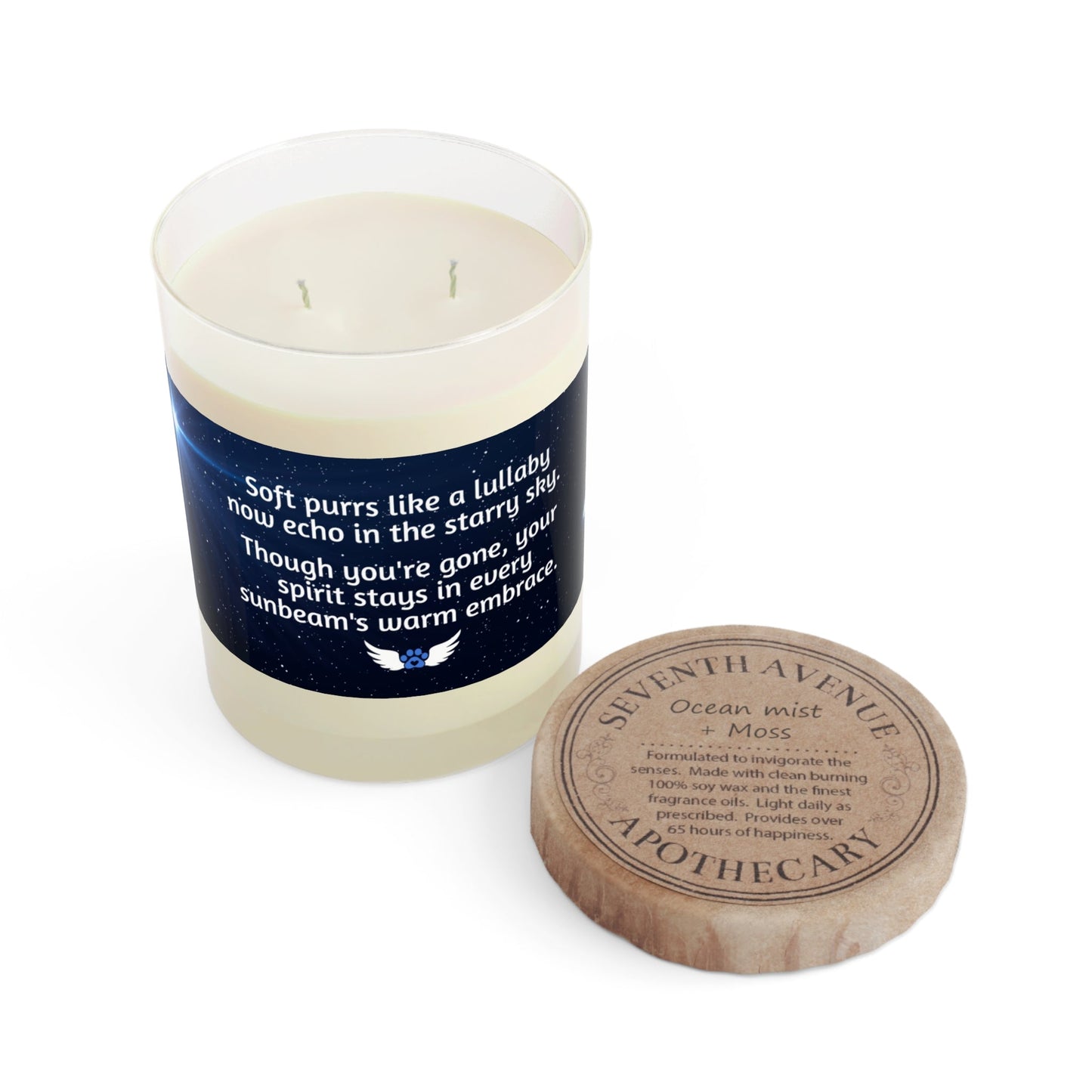 Bougie Parfumée Your Spirit Stays - 11oz Verre Complet