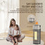 Premium Desktop Warm Air Blower with Humidifying Feature