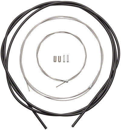 Shimano Road Stainless Brake Cable and Housing Set - Black