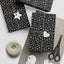 Black Paws Gift Wrapping Paper Sheets