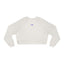 Joyful Moments Women's Cropped Fleece Sweatshirt - Korvel