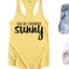 Take Me Somewhere Sunny Tank - Korvel