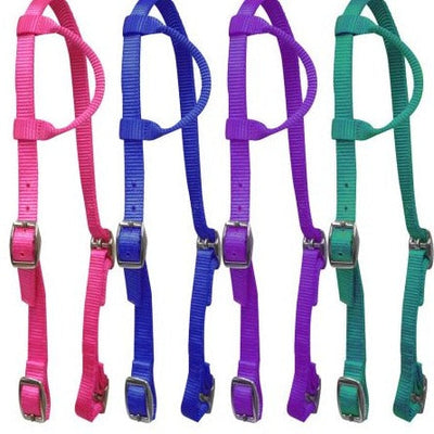Pony Nylon One Ear Headstall - Korvel